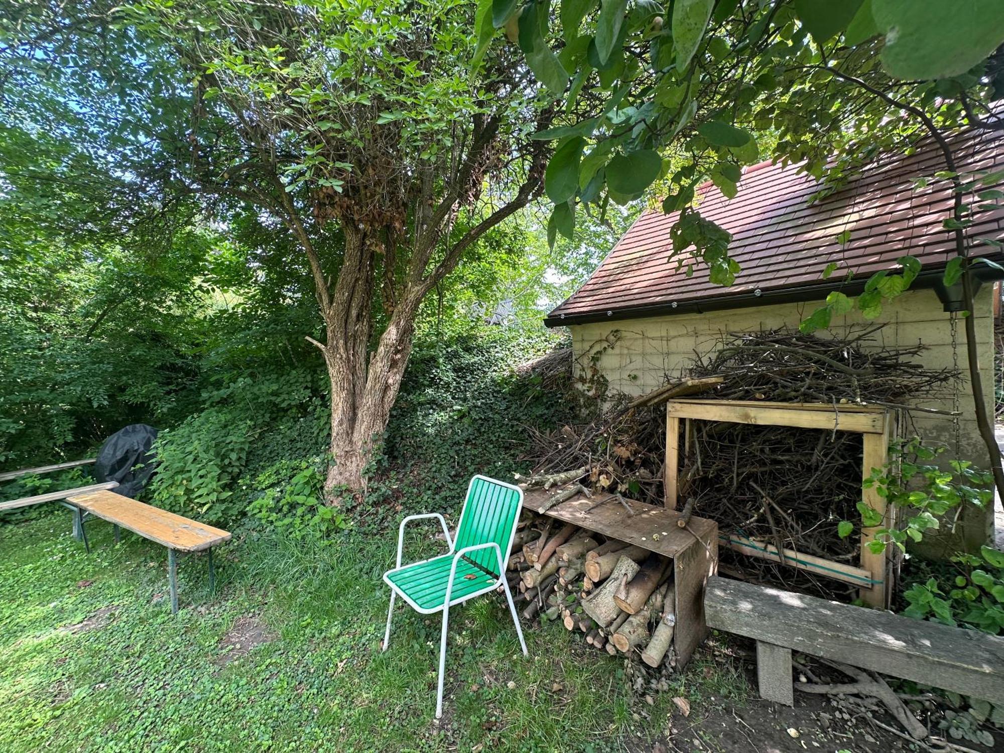 Gemuetliche Blockhuette In Wiennaehe Zofing Esterno foto